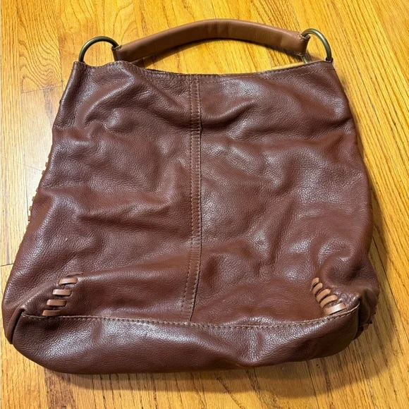 Lucky Brand Brown Hobo Bag - Picture 2 of 3